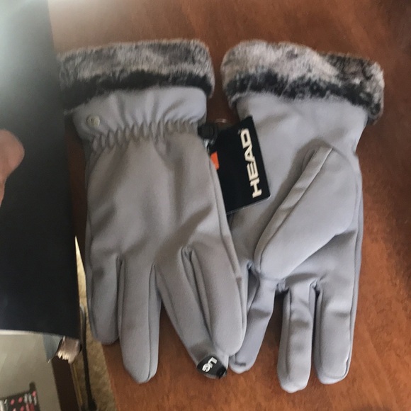 NWT Head DuPont ComforMax Classic Women’s Gray Gloves multi-layer Fiberfill- L - Picture 2 of 8
